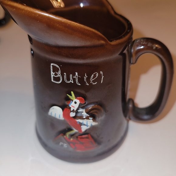 VINTAGE RED CLAY PITCHER - Picture 2 of 6